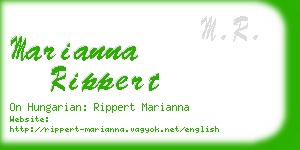 marianna rippert business card